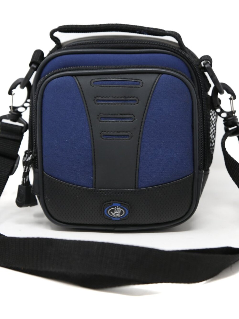 VTG 90s Body Glove Fellowes Zippered CD Case Carrier 32 Slots Navy Blue Black